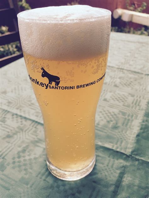 Yellow Donkey Beer From The Santorini Brewing Company Flickr