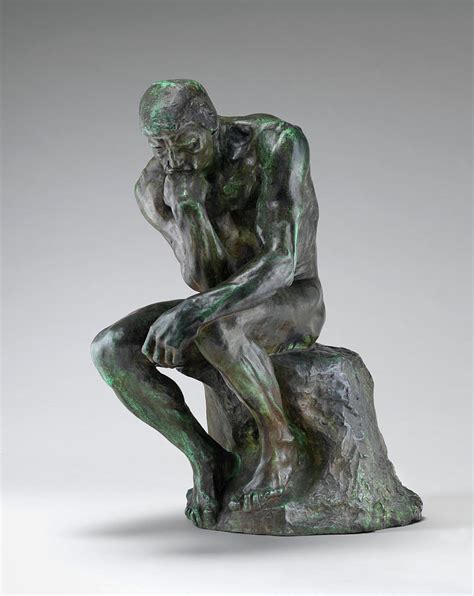 The Thinker 1880 1901 Painting By Auguste Rodin