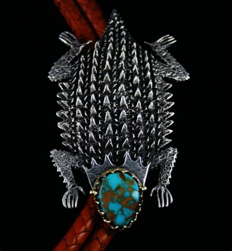 Philander Begay Brannon Spiderweb Turquoise K Gold And Silver Horny