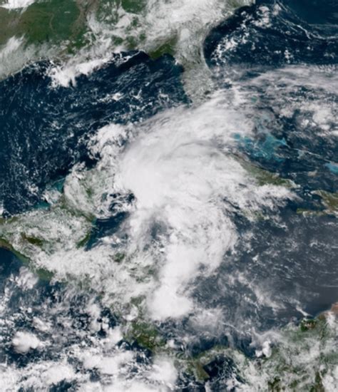 Subtropical Storm Alberto Forms Over The Northwestern Caribbean Sea