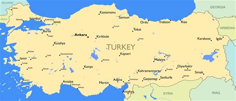 Interactive turkey map on googlemap. Map Turkey
