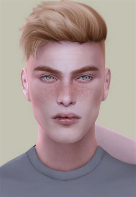 Помады и брови Lips And Eyebrows By Obscurus Брови для Sims 4