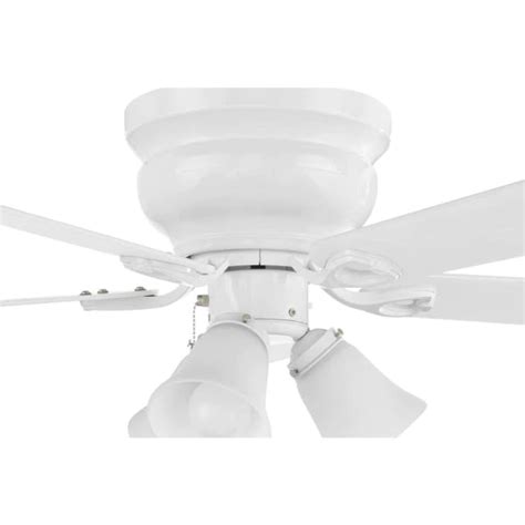 clarkston ii 44 in led indoor white ceiling fan with light kit sw18030 wh the home depot