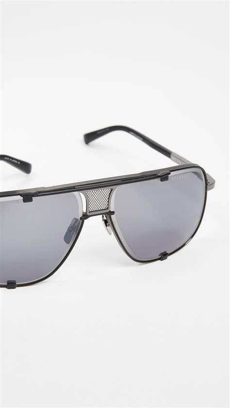 Dita Mach Five Limited Edition Sunglasses In Gray Lyst