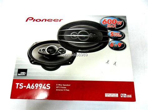 New Pioneer Ts A6994s 600w 6 X 9 5 Way Car Audio Speakers Ebay