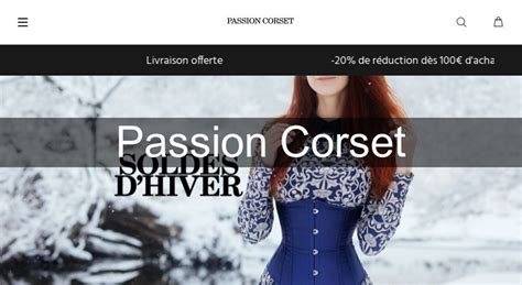 Passion Corset Pret à Porter Femme