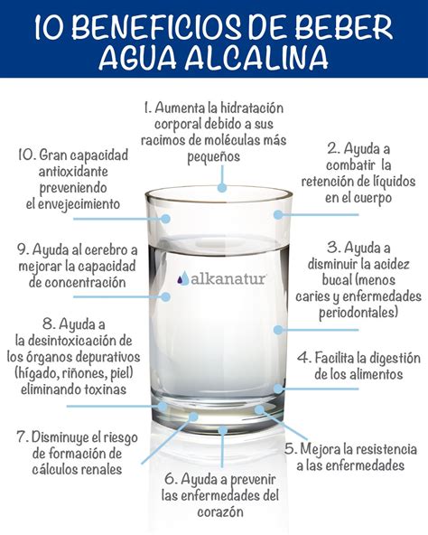 Beneficios Del Agua Alcalina Para La Salud Y Tipos Que Existen The