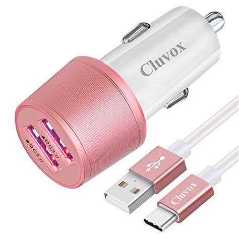 Fast Usb C Car Charger Compatible For Samsung Galaxy S21s20 Plus