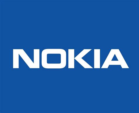 Nokia Logo Brand Phone Symbol White Design Finland Mobile Vector