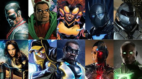 Top 10 Black Dc Superheroes By Herocollector16 On Deviantart