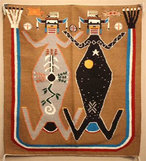 Father Sky Mother Earth Unknown Weaver Navajo Weaving Sorrel Sky Gallery