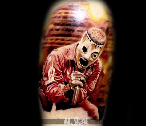 (the subliminal verses), the third album by vocalist taylor and guitarist james root's other band slipknot, and that they were working on demoing the tracks before entering the studio. Corey Taylor tattoo by Alexander Romashev | No. 2191
