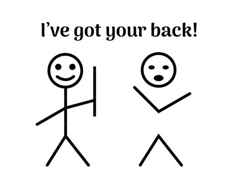 Ive Got Your Back Svg I Got Your Back Stick Svg Etsy