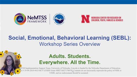 overview of sebl workshops nemtss framework nebraska department of education