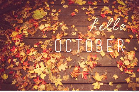 Hello October Images Pictures | Hello october images, Hello october ...
