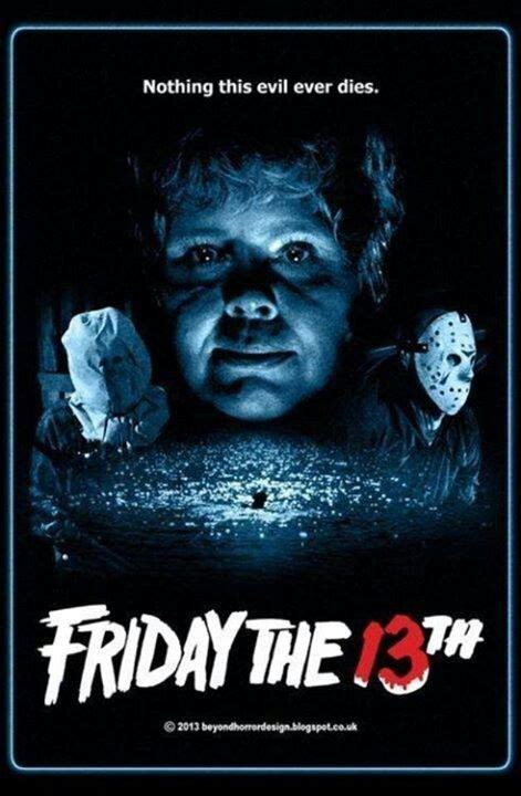 Friday The 13th Horror Posters Slasher Film Horror Movies