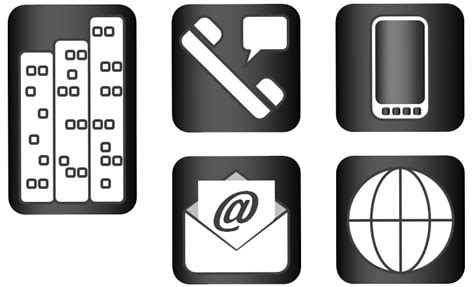 Select the shape that makes up the phone icon and go to object > path > outline stroke. Passion and Will: Business Card Icons
