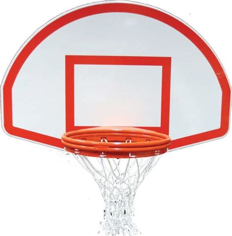 Aluminum Fan Shaped Basketball Backboard 365″ X 54″