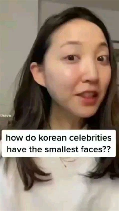 How Do Korean Celebrities Have The Smallest Face Facial Routine Skincare Facial Skin Care
