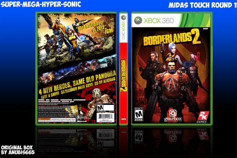 Borderlands 2 Xbox 360 Box Art Cover By Super Mega Hyper Sonic