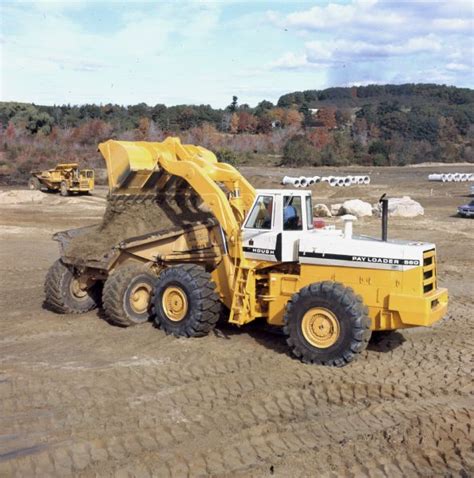 Man Operating 560 Hough Pay Loader Photograph Wisconsin Historical