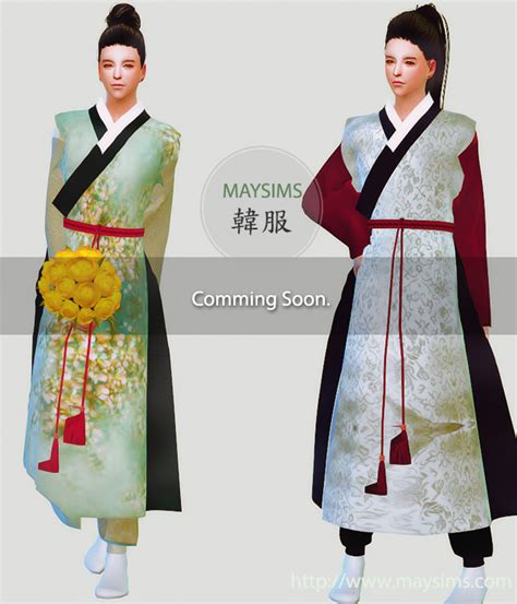 Simutile Maygamestudio Sims 4 Clothes Korean Traditional