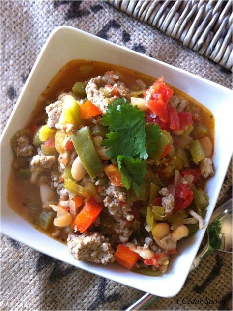 We give you all the menus, prices, photos, and dining related news at cedar fair amusement parks across north america to help you plan a successful day at the parks! Cajun Green Chili Recipe - A Cedar Spoon | Recipe | Green ...
