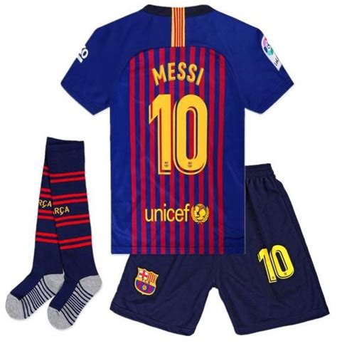 Barcelona 10 Messi 2018 2019 Home Soccer Jersey Kidsyouth