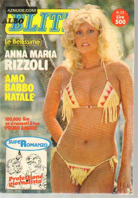 Anna Maria Rizzoli Nude And Sexy Photoshoots Aznude