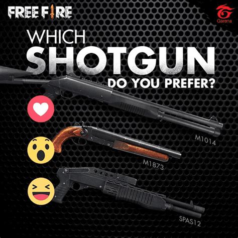 Garena Free Fire List Of All Shotguns In The Game