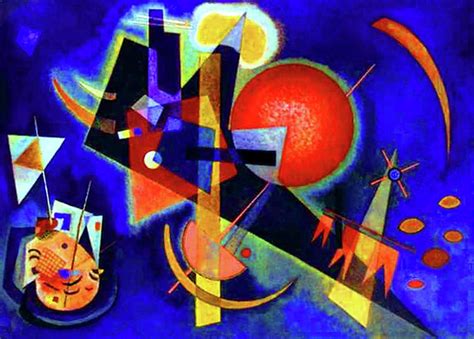 In Blue Painting By Wassily Kandinsky Fine Art America