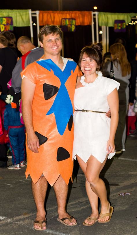 Fred And Wilma Flintstone Couples Halloween Costume Couple