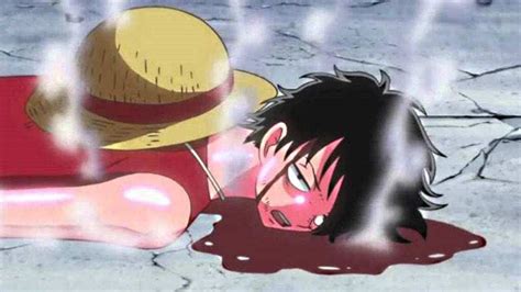 One Piece Luffy Death Scene Youtube