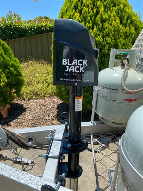 Black Jack Electric Trailer Jack With Clamp And Harness Kit Black Jack