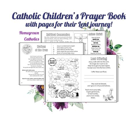 Homegrown Catholics Catholic Childrens Prayer Book Interactive