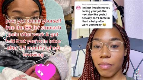 Tiktoker Discovers Cryptic Pregnancy At The Er Gives Birth And Goes To
