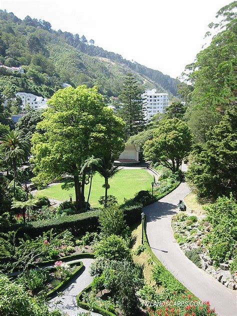 Nz Landscape Photos Wellington Botanical Gardens New Zealand