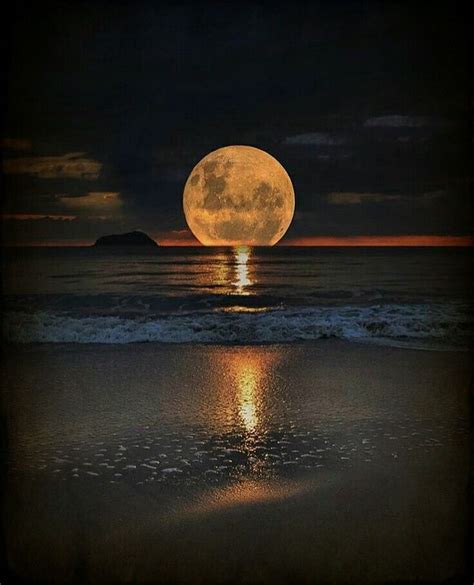 Pin De Mari Vpetru En Paisaje Relajantes Mar De Noche Fotos De Luna