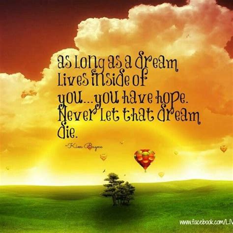 Hope Dream Life Inspirational Words Let It Be