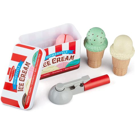 Melissa And Doug Scoop And Stack Ice Cream Cone Play Food Set And Reviews