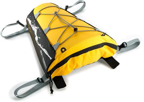 Float bags are simple inflatable bags, but since they're stuffed inside the hull of your kayak, they need to be pretty robust. Sea to Summit Access Kayak Deck Bag Yellow