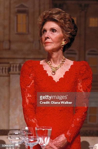 Nancy Reagan Red Dress Photos And Premium High Res Pictures Getty Images