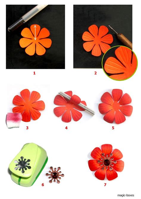 Orange Flower Tutorial Burlap Flowers Paper Flowers Diy Felt Flowers