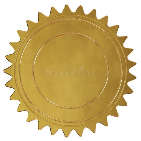 Gold Seal Or Medal Stock Illustration Illustration Of Award 114675223