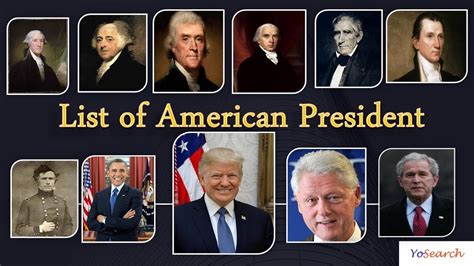 Needs an update, but otherwise this would be a great featured quiz. List of US Presidents | American Presidents | Presidents ...