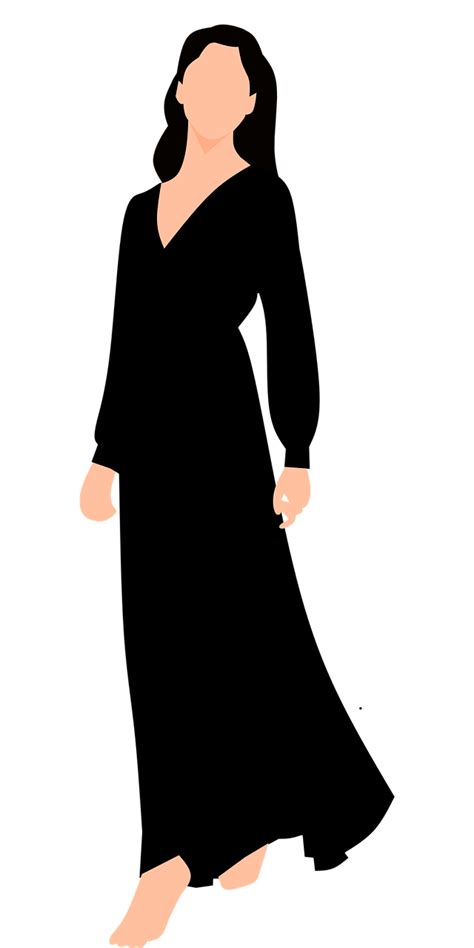 Vector Fashion Woman Png Clipart Png Mart