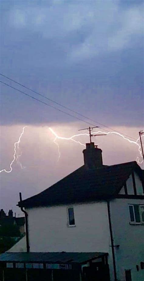 Met Office Issues Yellow Weather Warning For Thunderstorms