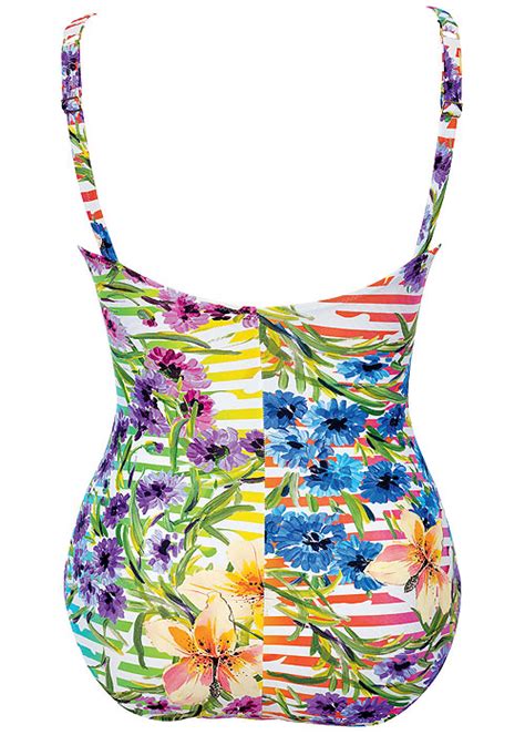 Anita Care Rainbow Flower Baku Mastectomy Swimsuit Uk Swimwear