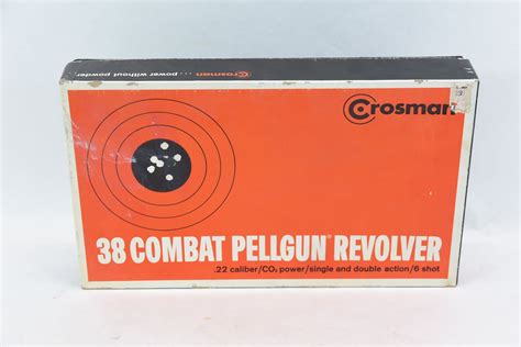 Crosman 38 Combat Pellgun Revolver Landsborough Auctions