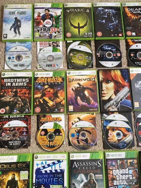 Bundle Of Xbox 360 Games Including Some Rare Limited Edition Steel
